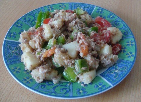 Watersoaked Cassava Salad