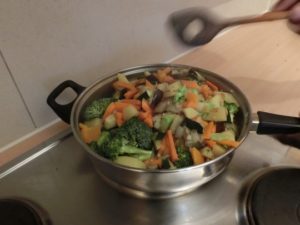 Abdoulie's Vegetable Mix: Frying