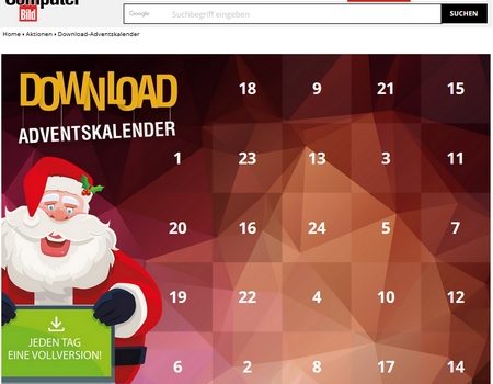 Advent Calendar Multiple Daily Software Giveaways up to 24th December Advent Calendar Software Giveaways