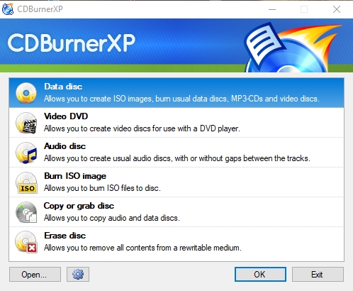 CDBurnerXP