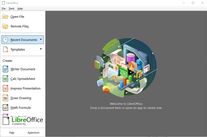 LibreOffice free, open source Office Suite