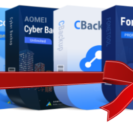 Get up to $648 worth of AOMEI Backup Tools Giveaways for World Recovery Day!